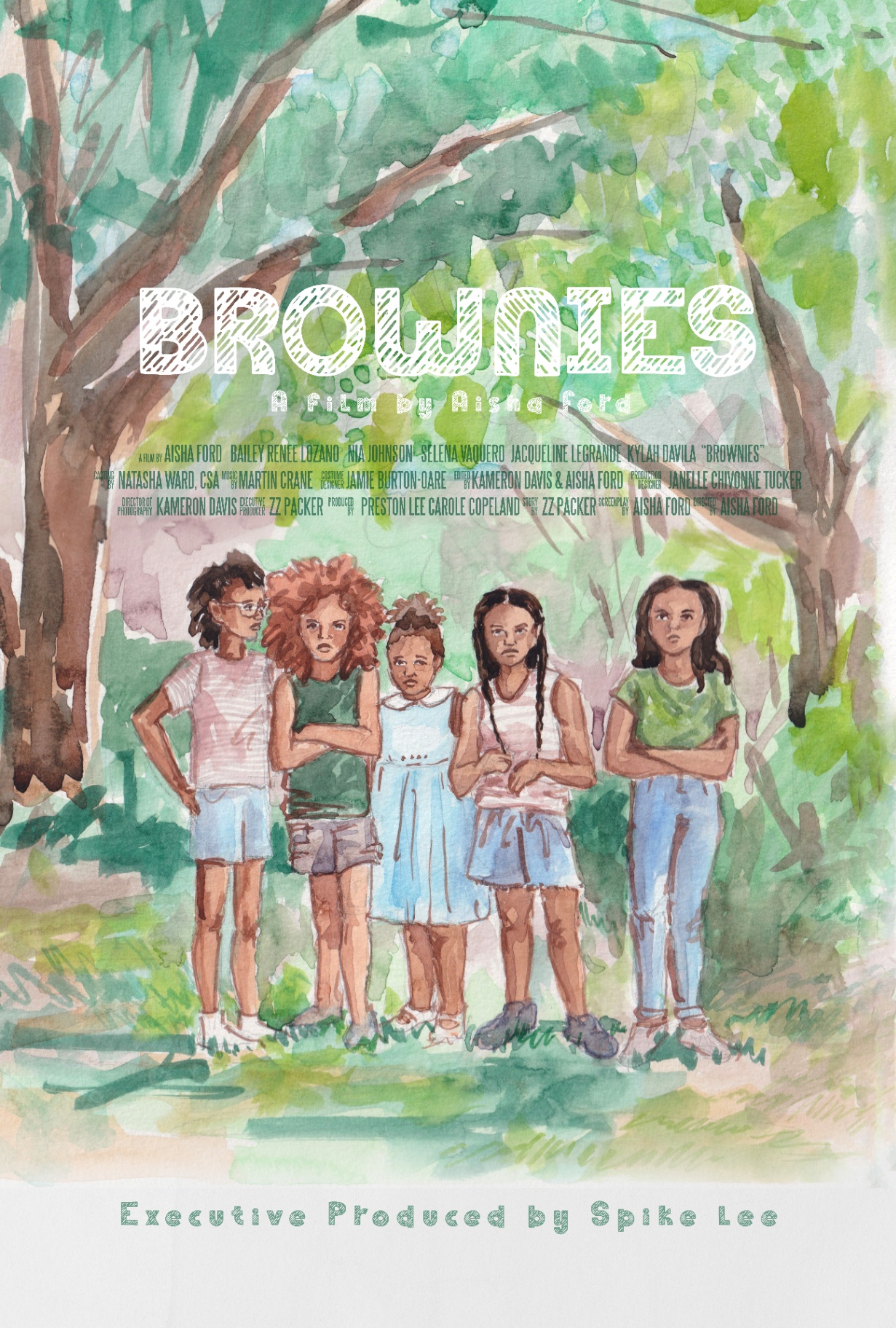 Brownies — On an overnight camping trip, a troop of Black Brownie scouts confronts a rival troop — and the encounter unsettles everything they thought they knew.